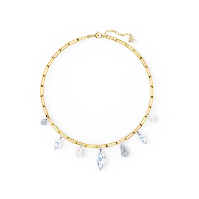 Swarovski Collier So Cool, blanc, métal doré - 5522860