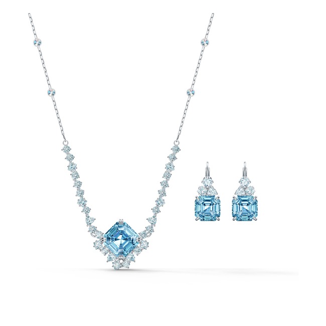 Swarovski Sparkling Set | necklace with earring - 5525354