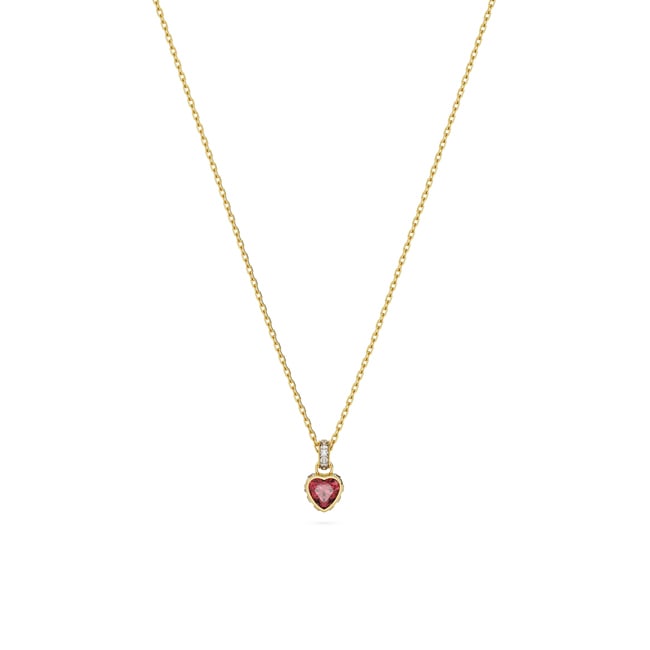 Swarovski Stilla Collier Herz, Rot, Goldlegierungsschicht Swarovski Stilla Collier Herz, Rot, Goldlegierungsschicht - 5648750
