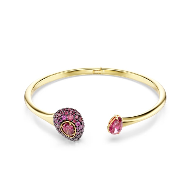 Swarovski Bracelet-jonc Sublima Taille poire Plaqué or - M5752894