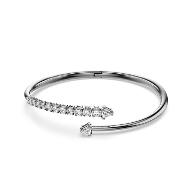 Swarovski Sublima Armreif Weiss rutheniert - M5723171