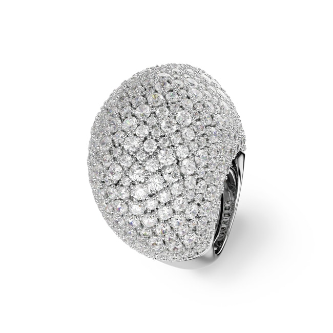 Swarovski Bague Cocktail Sublima Blanche rhodié Swarovski Bague Cocktail Sublima Blanche rhodié - M5736961