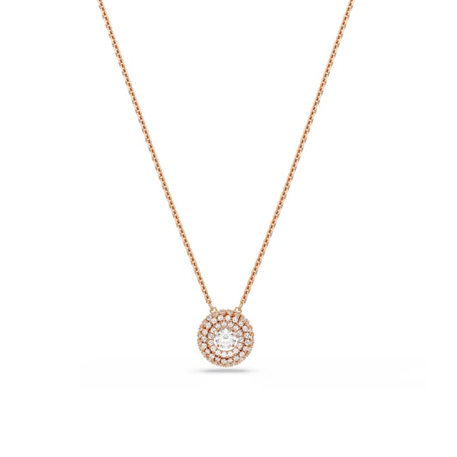 Swarovski Sublima Necklace White rose gold-plated - 5764190