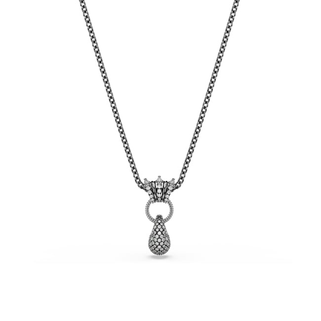 Swarovski Sublima Collier Weiss rutheniert - 5735224