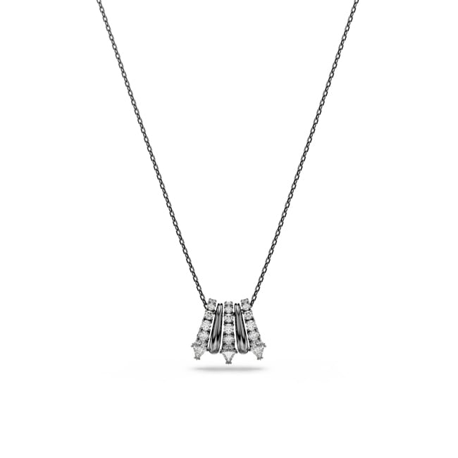 Swarovski Sublima Collier Weiss rutheniert - 5735225