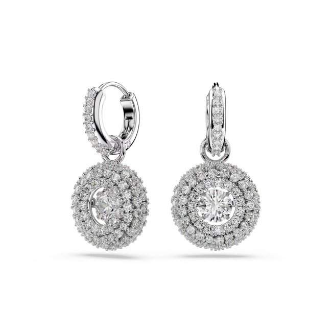 Swarovski Sublima Drop Earrings White Rhodium plated - 5738193