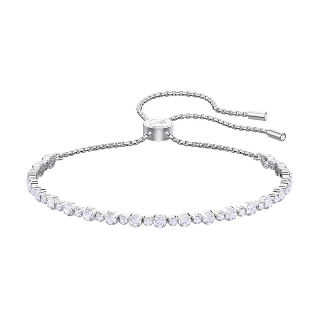 Swarovski Subtle Armband, weiss, rhodiniert - 5465384