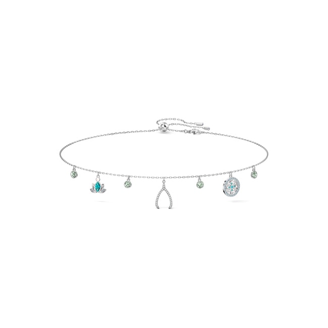 Swarovski Symbolic Charm Halskette, mehrfarbig, rhodiniert - 5521449