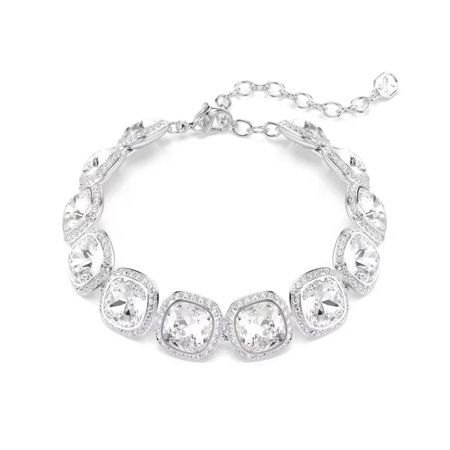 Swarovski Una Angelic Armband Kissen Weiss rhodiniert - 5751558