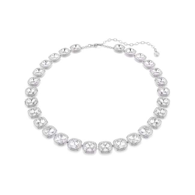 Swarovski Una Angelic Halskette Kissen Weiss rhodiniert - 5751326