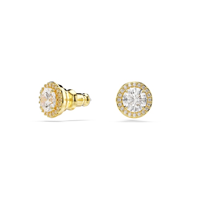 Swarovski Clous d'oreilles Una Angelic Ronde Plaqué or Swarovski Clous d'oreilles Una Angelic Ronde Plaqué or - 5686637