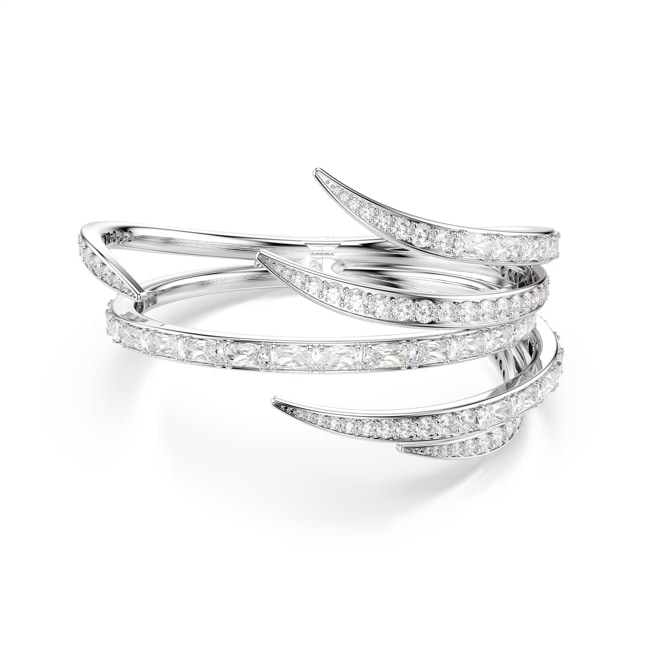 Swarovski Vienna Armreif Weiss rhodiniert - M5756047