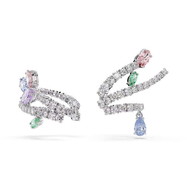 Swarovski x Ariana Grande Manchettes d’oreilles Multicolore Métal rhodié - 5749184