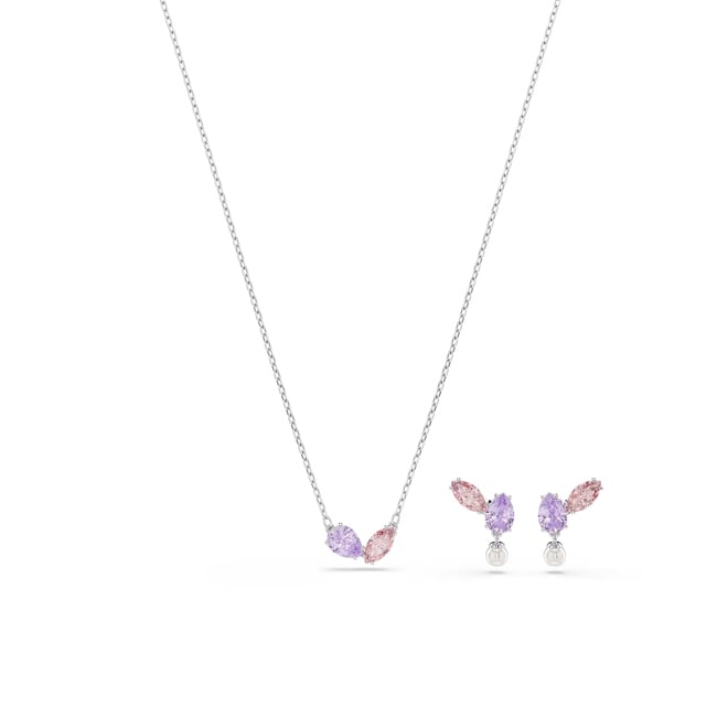 Swarovski x Ariana Grande Parure | Collier et boucles d'oreilles - 5746577