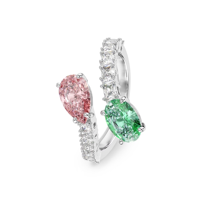 Swarovski x Ariane Grande Bague Multicolores rhodié - M5737372