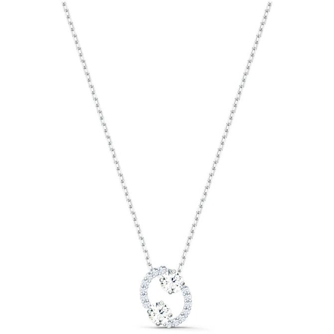 Swarovski Zodiac II Halskette, Krebs, weiss, metallmix - 5561422