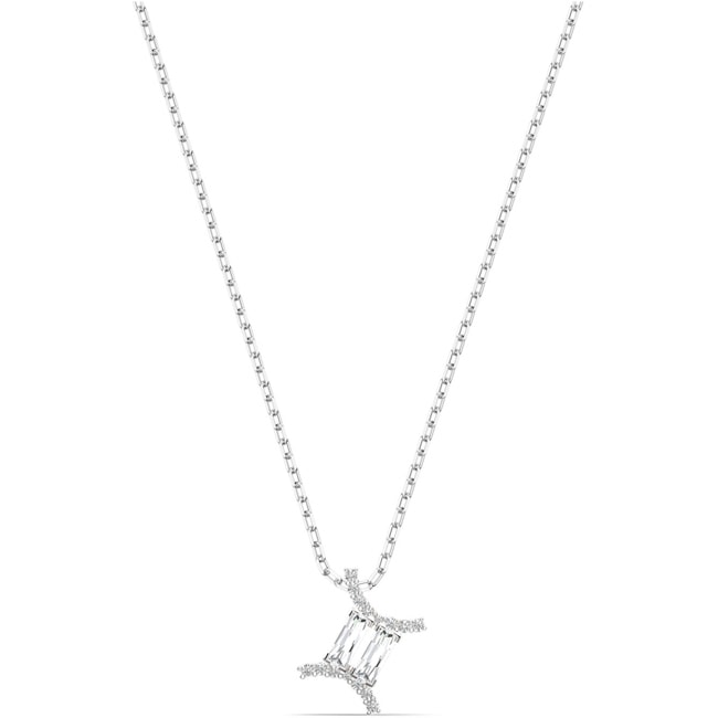 Swarovski Zodiac II Gemini necklace, white, Metallmix - 5563893