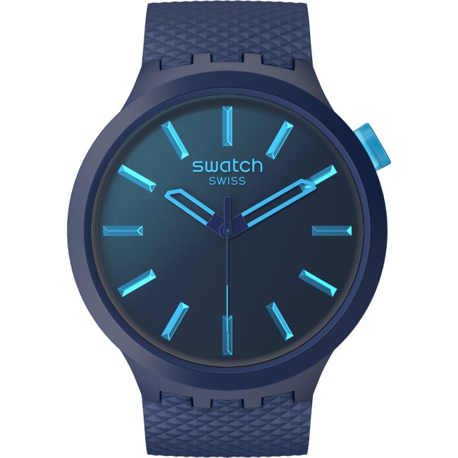 Swatch Big Bold Biosourced Indigo Glow - SB05N113
