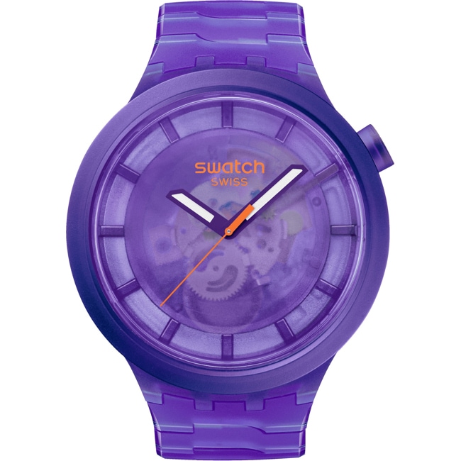 Swatch Big Bold Biosourced Purple Joy - SB05V103