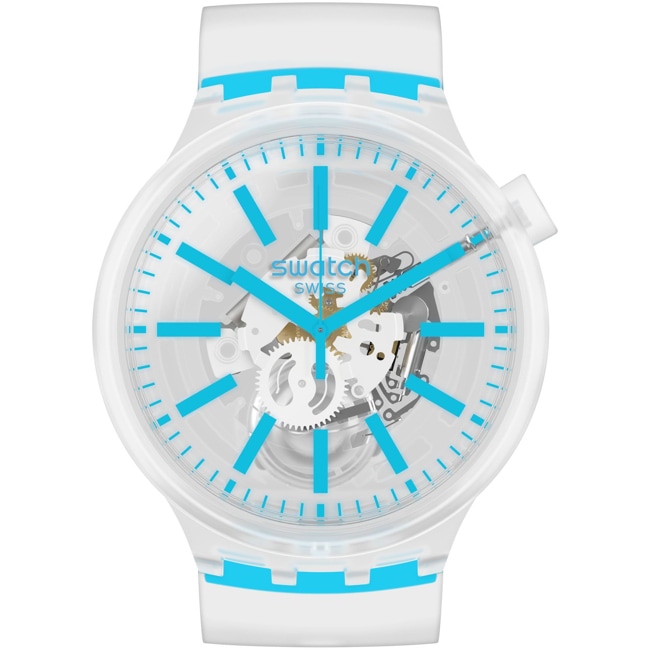 Swatch Big Bold Blueinjelly - SO27E105