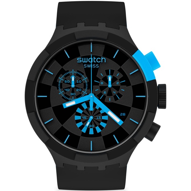 Swatch Big Bold Chrono Checkpoint Power Blue - SB02B401