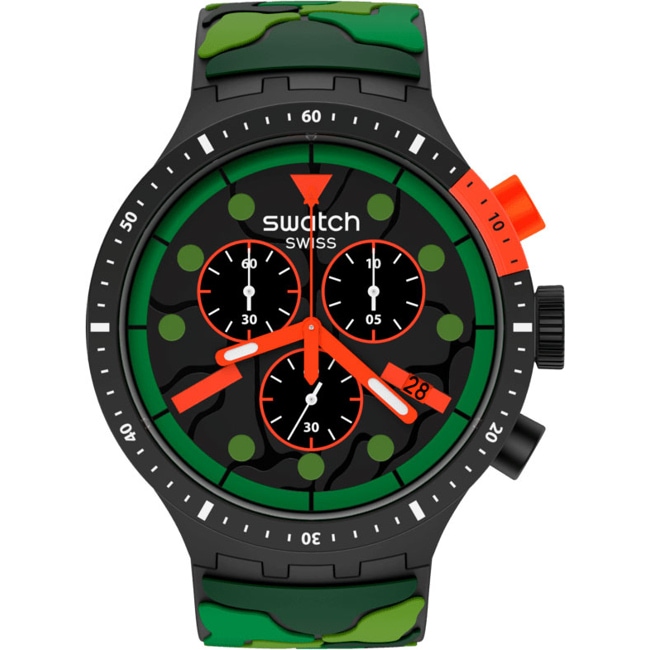 Swatch Big Bold Chrono Escapejungle - SB02B409