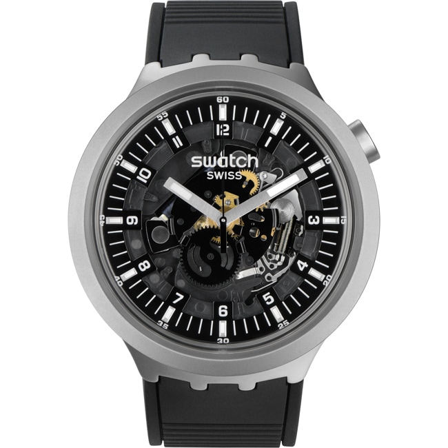 Swatch Big Bold Irony Lacquered Dark Irony - SB07S105