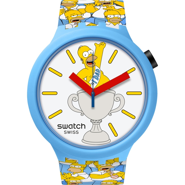 Swatch Big Bold x The Simpsons Best. Dad. Ever. - SB05Z100