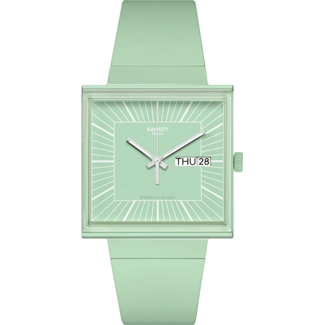Swatch Original Bioceramic What if Mint? - SO34G701