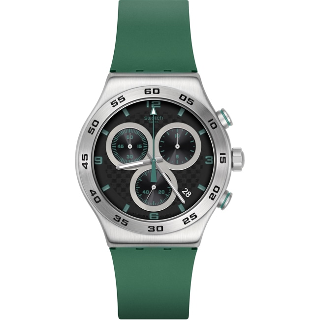 Swatch Irony Chrono Carbonic Green - YVS525