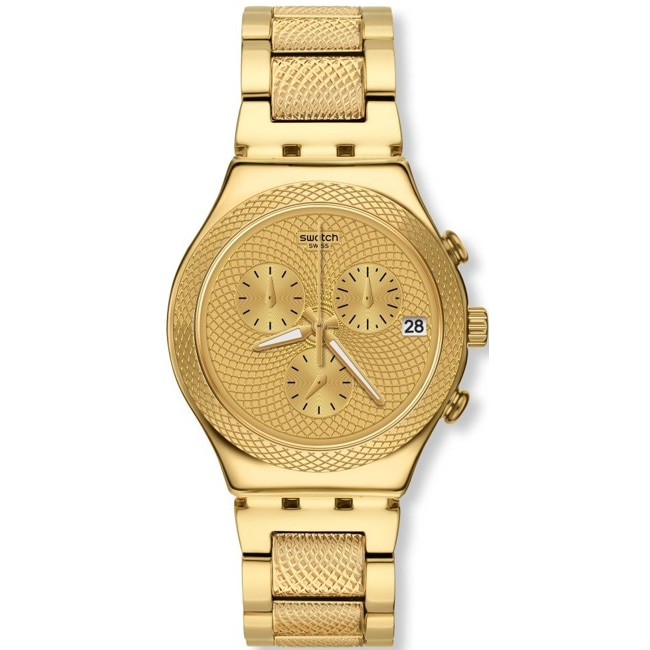 Swatch Irony Chrono Goldy Full - YCG420G