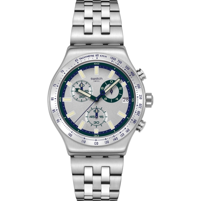 Swatch Irony Chrono Midnight in the Mirror - YVS539G