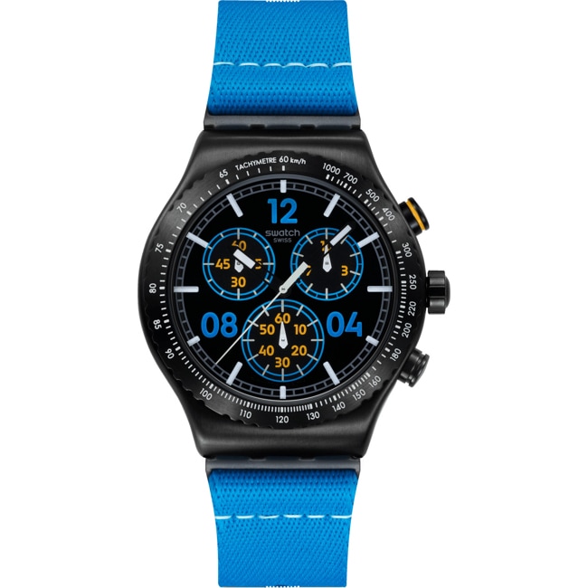 Swatch Irony Chrono Moments in Blue - YVB100