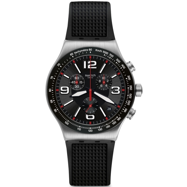Swatch Irony Chrono Very Dark Grid Swatch Irony Chrono Very Dark Grid - YVS461