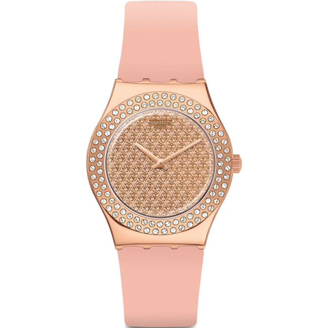 Swatch Irony Medium Pink Confusion - YLG140