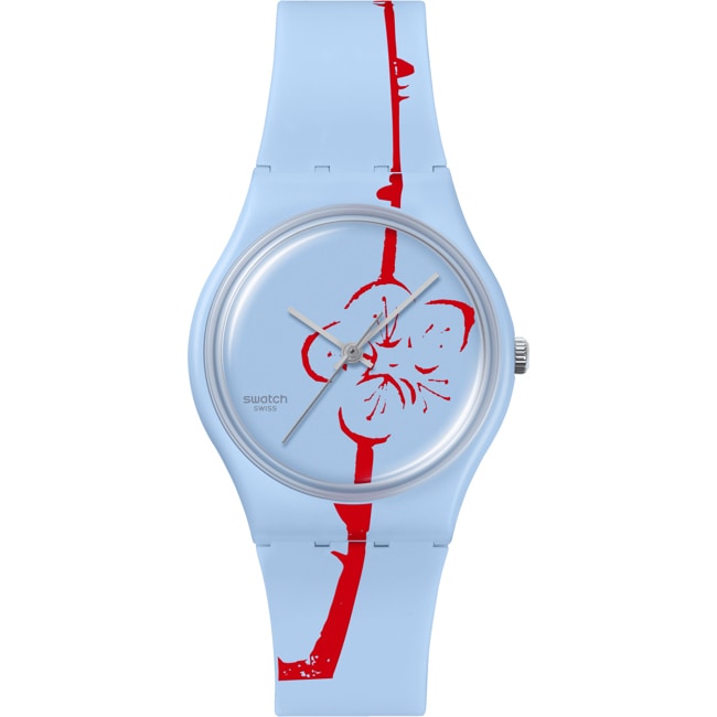 Swatch Original 34 Biosourced Flowering Plum - SO28Z136
