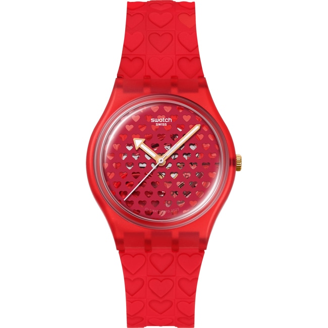 Swatch Original 34 Biosourced Love in Scarlet - SO28Z122