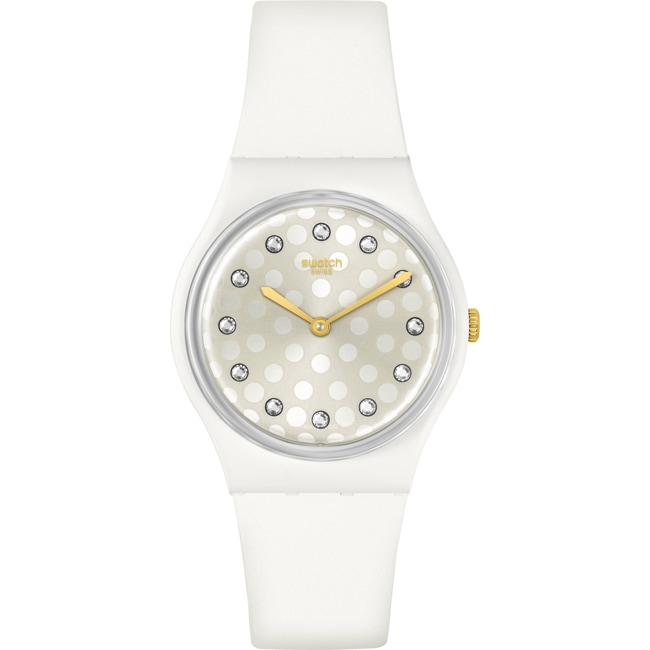 Swatch Original 34 Bioceramic Sparkle Shine - SO31W109