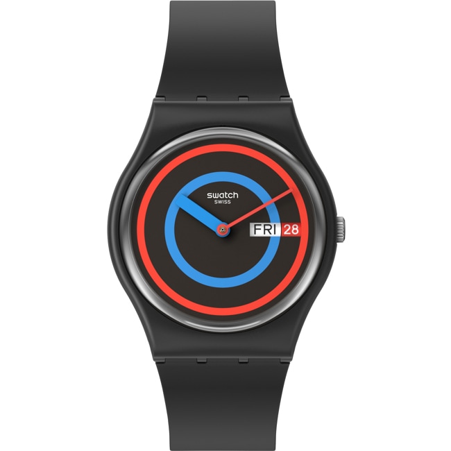 Swatch Original 34 Biosourced Circling Black - SO28B706