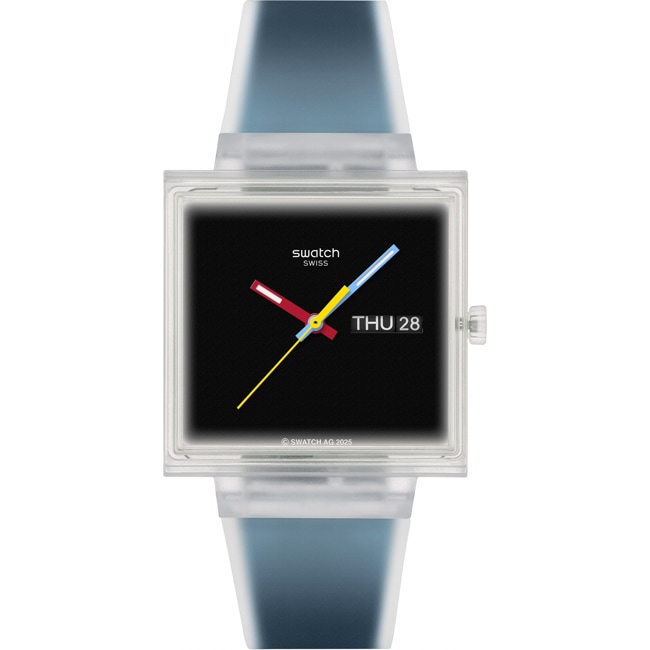 Swatch Original Biosourced What if See Thru Black? - SO38K700