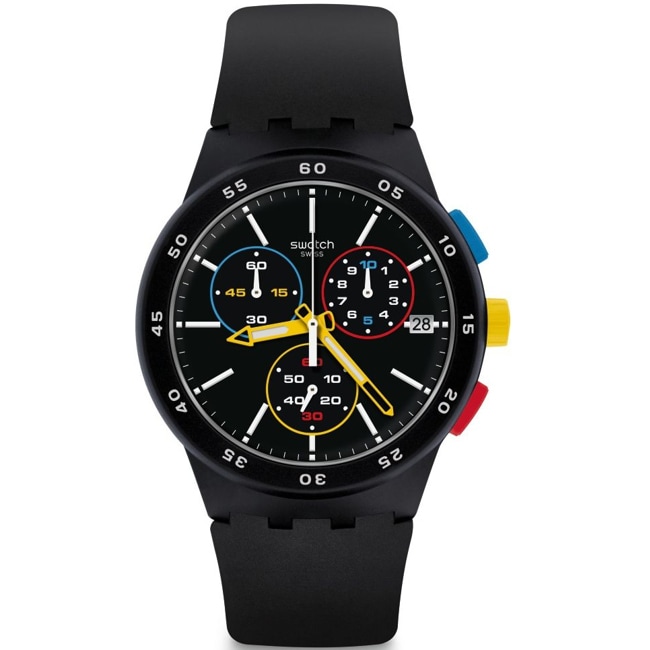 Swatch Original Chrono Black-One - SUSB416