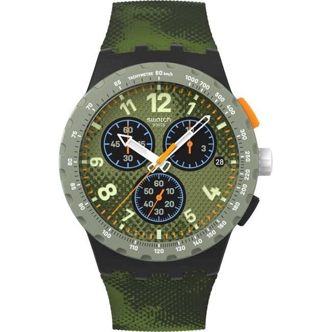 Swatch Original Chrono Midday Camo Pay! - SUSB109-6000