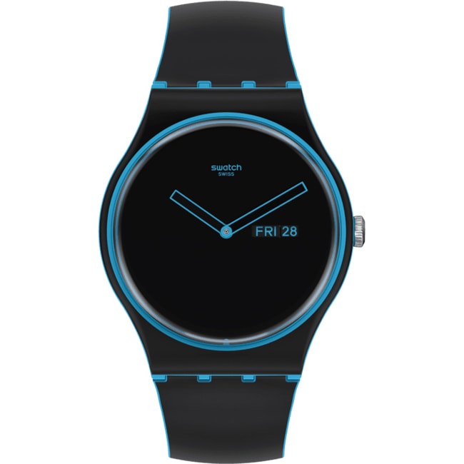 Swatch Original 41 Biosourced Minimal Line Blue - SO29S701