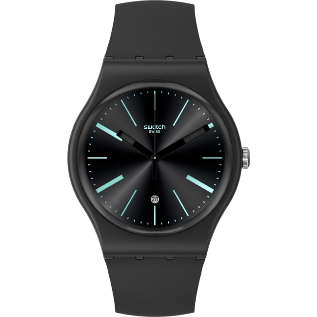 Swatch Original 41 Date A Dash Of Green - SO29B404