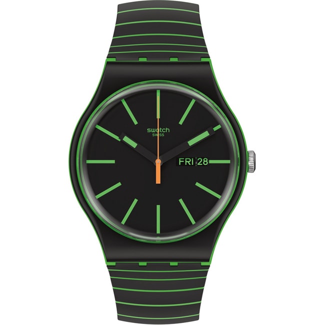 Swatch Original 41 Glow This Way Day Date - SO29G702