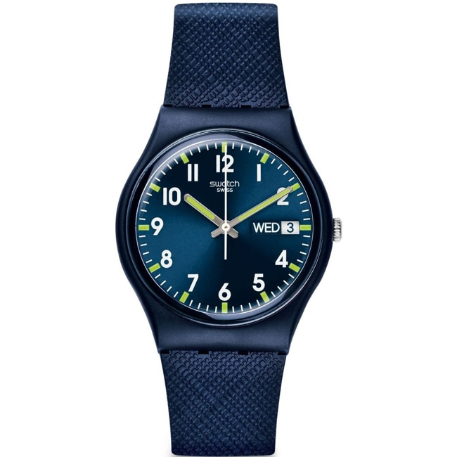 Swatch Original 34 Sir Blue Day Date - GN718