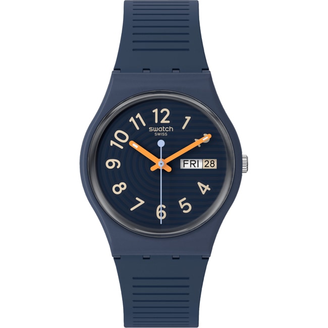 Swatch Original 34 Trendy Lines at Night - SO28I700