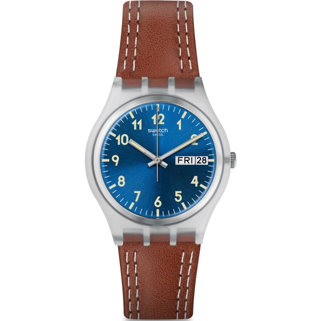 Swatch Original 34 Windy Dune Day Date - GE709