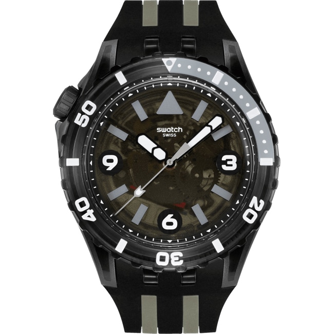 Swatch Scubaqua Biosourced Black Sea Nettle - SSCU09B100