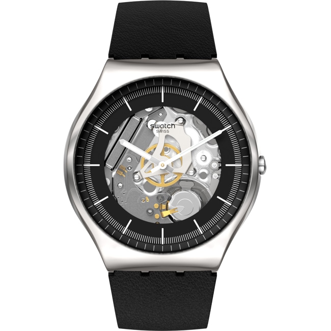 Swatch Skin Irony 42 Black Skeleton - SS07S115